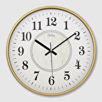 Büro Ev Dekoru için Göbek Halkalı Açık Zemin Duvar Saati