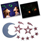 Büro Ev Dekoru için Fosforlu Yapışkanlı Duvar Süsleri