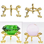 Büro Ev Dekoru için Masaüstü Dekoratif Metal Stand