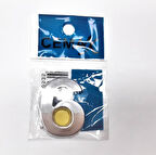 Büro Ev Dekoru için 4CM Krom Kaplı Plastik 6 No Kapı Numarası