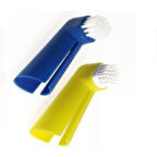 Büro Ev Evcil Hayvanı için 2ADET Parmaklık Silikon Kedi köpek Diş Fırçası