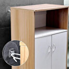 Büro Ev Bebek Güvenliği için 1ÇİFT Yapışkanlı Eşya Sabitleme Aparatı