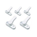 Büro Ev Bebek Güvenliği için 5ADET Kırılmaz Metal Pencere Emniyet Kilidi Seti