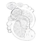 Büro İş Giyimi için Ayakkabı İçi Kaydırmaz Dolgu Pedi Silikon Tabanlığı