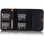 Büro Ev Atölye Hobi Takım Çantası için Mini Cüzdan Tornavida Seti