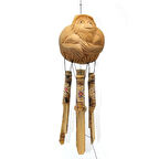 Büro Ev Ofis Dekoru için Asya Stil Rüzgar Çanı
