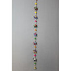 Büro Ev Ofis Dekoru için Asmalı 7 Filli Aynalı Duvar Süsü Obje