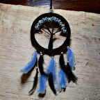 Büro Ev Ofis Dekoru için Kara Hayat Ağacı Kabus Kovan Düş Rüya Kapanı