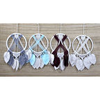 Büro Ev Ofis Dekoru için Dreamcatcher Kabus Kovan Düş Rüya Kapanı