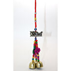 Büro Ev Ofis Dekoru için Metal Yapım Şans Bereket Rüzgar Çanı