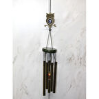 Büro Ev Ofis Dekoru için Metal Yapım Rüzgar Çanı