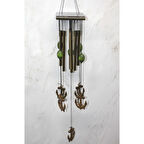 Büro Ev Ofis Dekoru için Metal Tip Rüzgar Çanı