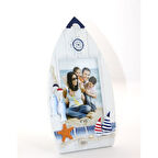 Büro Ev Ofis Dekoru için Ahşap Yapım Marin Resim Çerçevesi