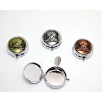 Büro Ev Ofis Dekoru için İstanbul Hediyesi Sultanahmet Kabartma Tekli Küllük