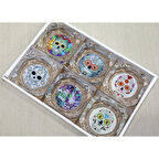 Büro Ev Ofis Dekoru için Cam Yapım Kül Tablası Küllük