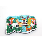 Büro Ev Ofis Dekoru için İstanbul Tema Stil Magnet