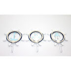 Büro Ev Ofis Düzeni için Ahşap Gemici Dümenli Stil Askılık