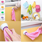 Büro Ev Ofis Yazlık için 2ADET Sıkıştırmalı Havlu Tutucu Aparat Seti