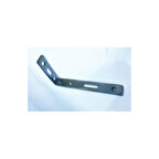 Büro Ev Ofis Perdesi için 100ADET 16x55x110CM 2MM Korniş Sabitleme Demir Seti