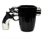 Büro Ev Ofis Hediyesi için Metalik Kabza Temalı Kupa Bardak