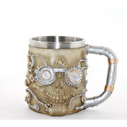 Büro Ev Ofis Hediyesi için Paslanmaz Çelik Tip Kupa Bardak