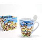 Büro Ev Ofis Hediyesi için Yöresel Şekil Kupa Bardak