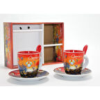 Büro Ev Ofis Hediyesi için 2KİŞİLİK Yöresel Dizayn Kahve Fincanı