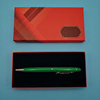 Büro Ev Ofis Hediyesi için Kutulu Tekli Yeşil Kalem