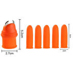 Büro Ev Ofis Mutfağı için 6PARÇA Kolay Baş Parmak Korur Sebze Kesme Ayıklayıcı Seti