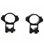 Büro Ev Ofis Hobi Av Keyfi için 11MM Çelik Alaşımlı Dürbün Montaj Kelepçesi 