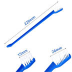 Büro Ev Ofis Evcil Pet Hayvanı için 4PARÇA Çift Taraflı Kedi Köpek Diş Bakım Fırçası Seti