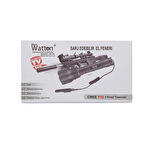 Büro Ev Ofis Av Keyfi için Şarjlı 3000lm P50 Led Av Namlu Feneri