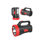 Büro Ev Ofis İş Güvenliği için Şarjlı Lamba Çift Yön 14W X2 Tüp 25SMD Led Projektör Feneri