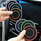 Büro Ev Ofis Arabası için Araç İçi Bardak Tutucu Oto Düzenleme Matı