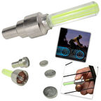 Büro Ev Ofis Yazlık Bisikleti için 2ADET Hareket Sensör Fotosel Işıklı Sibop Kapağı