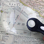 Büro Ev Ofis Hediyesi için 20X Büyütür 2LED Işıklı Büyüteç Dekoratif El Büyüteci