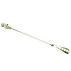 Büro Ev Ofis Hediyesi için Pirinç Yapım Çapalı Tasarım Prestij Kerata Ayakkabı Çekecek