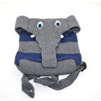 Büro Ev Ofis Kadını için Hediyelik Fil Tasarımlı Dekoratif Bez Çanta