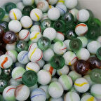 Büro Ev Ofis Çocuk Hediyesi için 100ADET Oyuncak Misket Bilye Seti