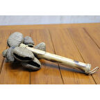 Büro Ev Ofis Hobi Müzik Keyfi için Tekli Coconat Yapım Aleti Sarkaçlı Marakas Çalgısı