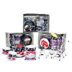 Büro Ev Ofis Hobi Müzik Keyfi için Müzik Aleti Batari Çalgısı Seti