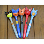 Büro Ev Ofis Hobi Müzik Keyfi için 5ADET Ahşap Müzik Aleti Marakas Çalgısı Seti