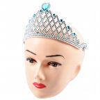 Büro Ev Ofis Etkinlik Gösteri Prenses Kostüm Tacı için Mavi Kalpli Taç