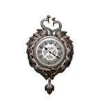 Büro Ev Ofis Dekoru için Tavuskuşu Tasarım Duvar Saati