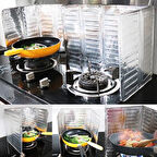 Büro Ev Ofis Pikniği için Alüminyum Silinir Rüzgar Korur Katlanır Rüzgar Tüpü Paneli