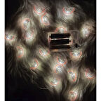 Büro Ev Ofis Hediyesi için Gökkuşağı Renkte Led Işıklı Dekoratif İp