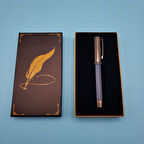 Büro Ev Ofis Hediyesi için Metal Lacivert Kalem