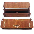 Büro Ev Ofis Hediyesi için Ahşap Kalem Kutusu