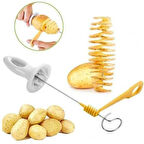 Büro Ev Ofis Mutfağı için Spiral Patates Dilimleyici