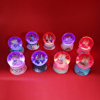 Büro Ev Ofis Dekoru için Sevgililer Motifli Mini Kar Küresi